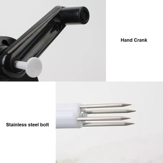 Hand-Cranked Multifunction Fruit Peeler & Cutter - Efficient Kitchen Tool for Potatoes, Apples, and More - My Canine Fashion