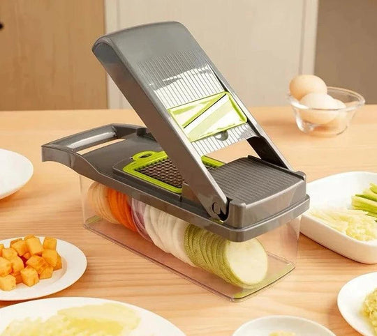 14/16-in-1 Multifunctional Vegetable Slicer with Basket - My Canine Fashion