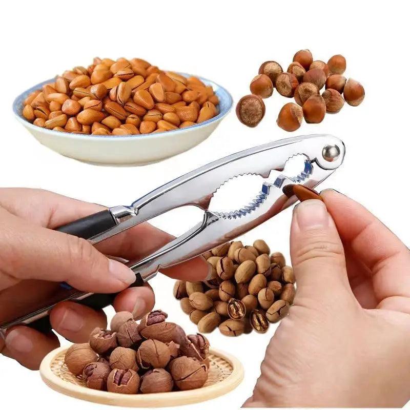 Nutcracker Clip Clamp Plier - Premium Quality Kitchen Tool for Cracking Almonds, Walnuts, Hazelnuts, and More - My Canine Fashion