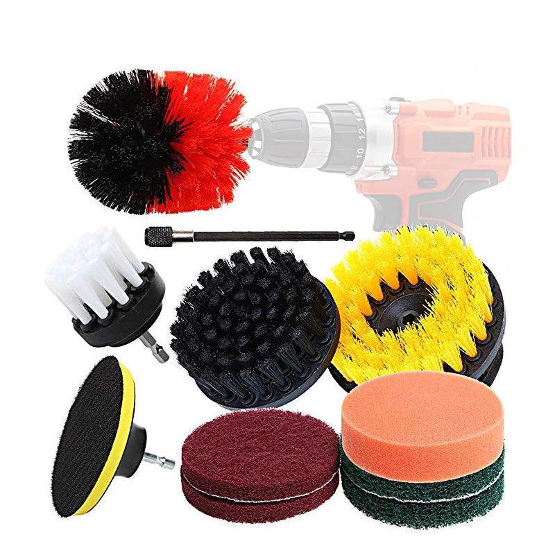 EAFC Electric Drillbrush Scrub Pads - Powerful Cleaning Kit for Auto Care - My Canine Fashion