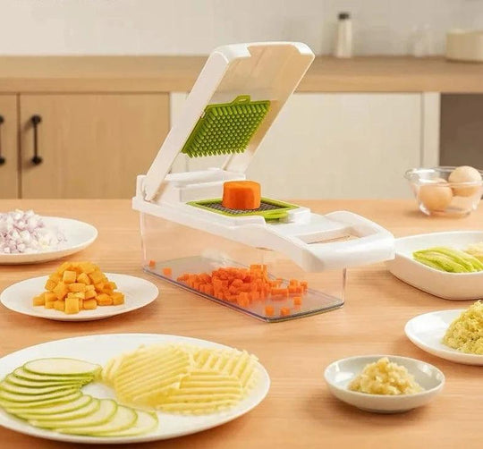 14/16-in-1 Multifunctional Vegetable Slicer with Basket - My Canine Fashion